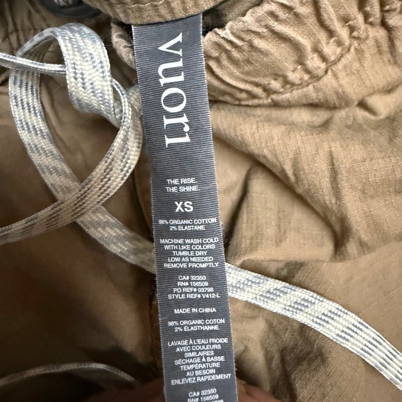 Vuori Women’s Ripstop Pants Tan - Picture 11 of 13